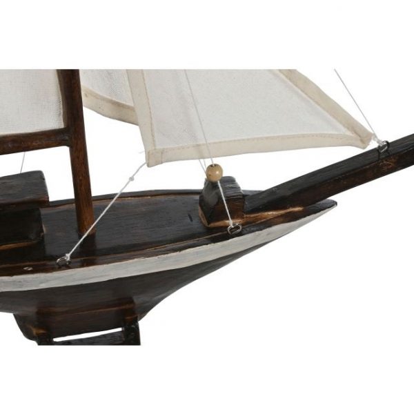 BARCO SET 3 MADERA ALGODON 55X8X70 CRUDO - Imagen 3