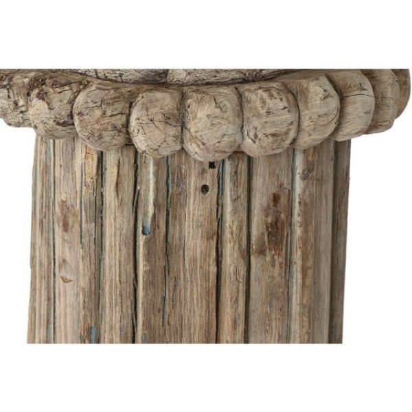 COLUMNA MADERA TALLADA 30X30X114 PIEZA UNICA - Imagen 5