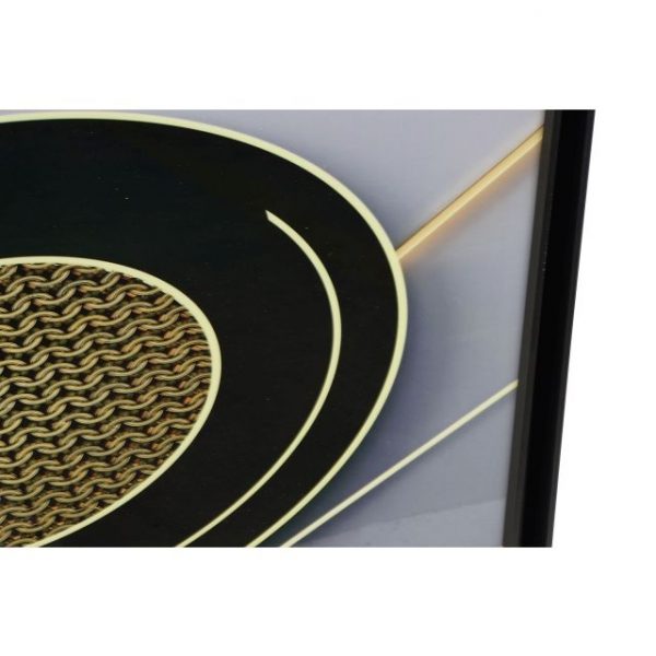 CUADRO SET 3 ALUMINIO MDF 240X3X80 ABSTRACTO - Imagen 3