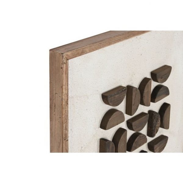 CUADRO MADERA RECICLADA PINO 62X4X82 NATURAL - Imagen 2