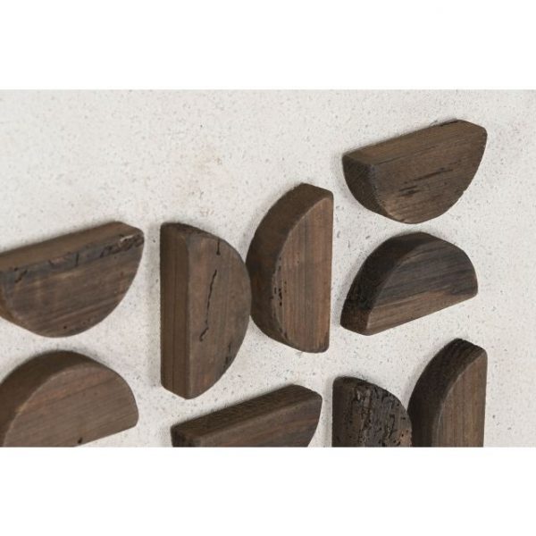 CUADRO MADERA RECICLADA PINO 62X4X82 NATURAL - Imagen 3