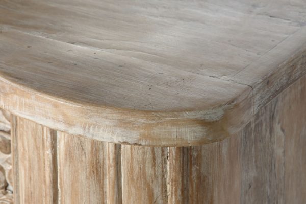 CONSOLA MADERA 233X47X91 TALLAS ANTIGUAS NATURAL - Imagen 5