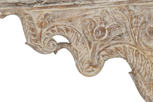 CONSOLA MADERA 233X47X91 TALLAS ANTIGUAS NATURAL - Imagen 8
