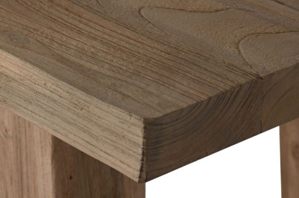 CONSOLA TECA RECICLADA 240X46X90 NATURAL NATURAL - Imagen 4