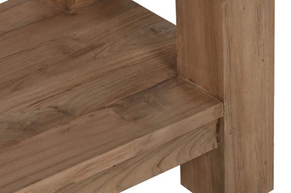 CONSOLA TECA RECICLADA 240X46X90 NATURAL NATURAL - Imagen 5