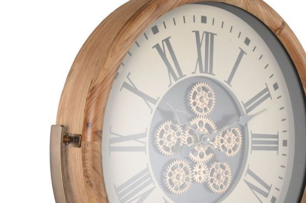 RELOJ PIE ABETO CRISTAL 61X55X183 MOVIMIENTO - Imagen 2