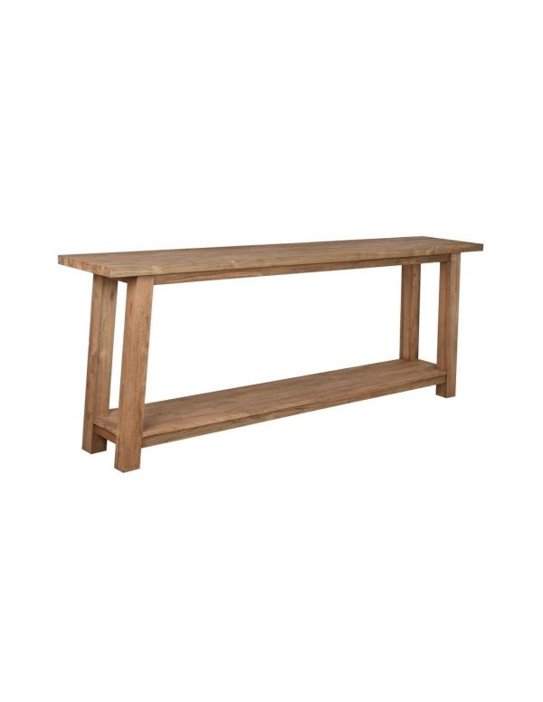 CONSOLA TECA RECICLADA 240X46X90 NATURAL NATURAL