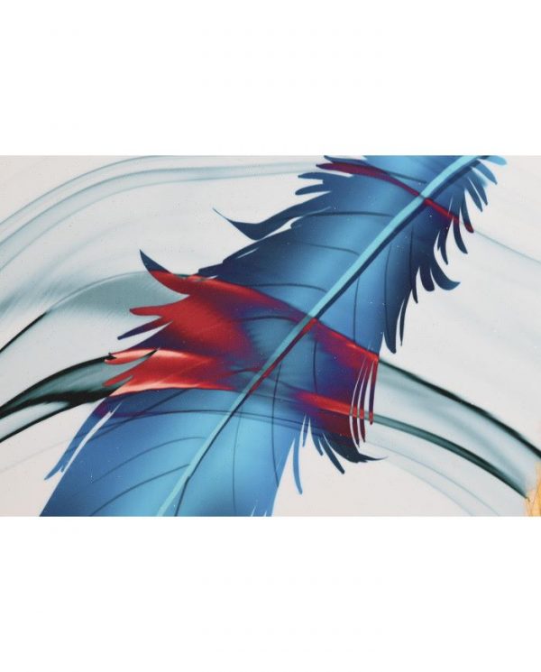 CUADRO ALUMINIO MDF 180X3X60 PLUMAS 2 SURT. - Imagen 2