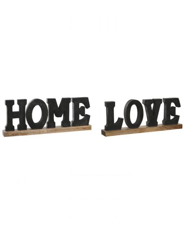 DECORACION MANGO 40X5X15 HOME LOVE 2 SURT.
