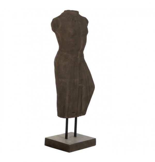 FIGURA CEMENTO 40X35X130 GUERRERO JAVANES ACABADO