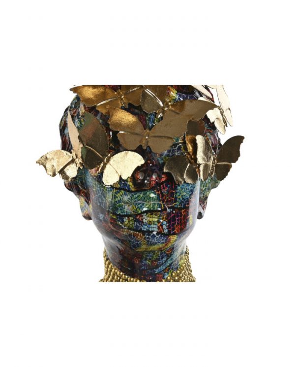 FIGURA RESINA 26X18,5X34 BUSTO MULTICOLOR - Imagen 3