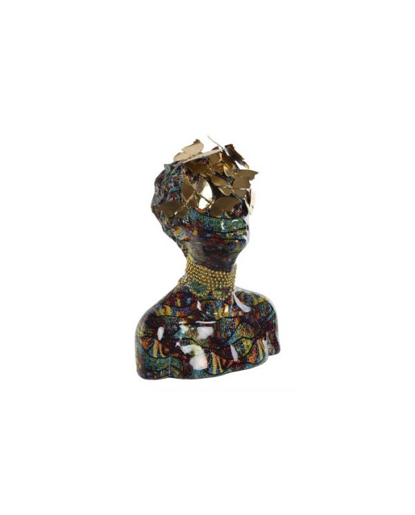 FIGURA RESINA 26X18,5X34 BUSTO MULTICOLOR