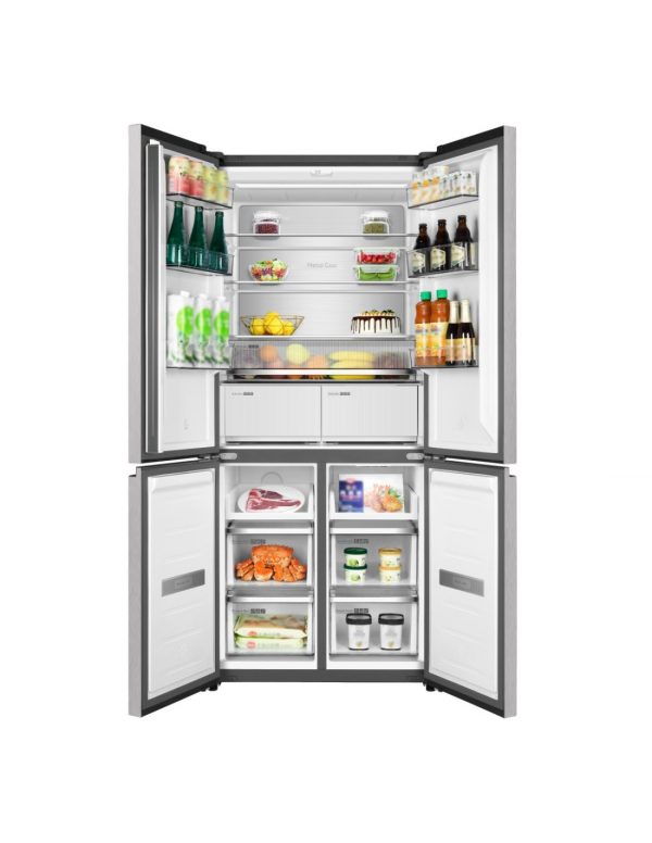 FRIGORÍFICO 4 PUERTAS 190X84 E INOX JR4D1985ENX JOHNSON - Imagen 2