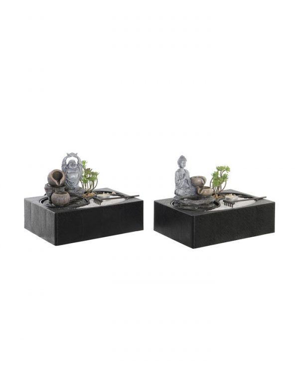 FUENTE RESINA LED 29X21X23 BUDA 2 SURT.