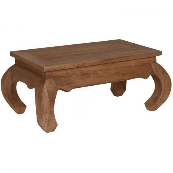 MESA CENTRO TECA RECICLADA 100X60X42 NATURAL