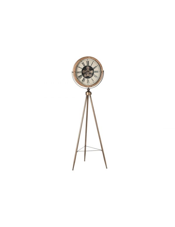 RELOJ PIE ABETO CRISTAL 61X55X183 MOVIMIENTO