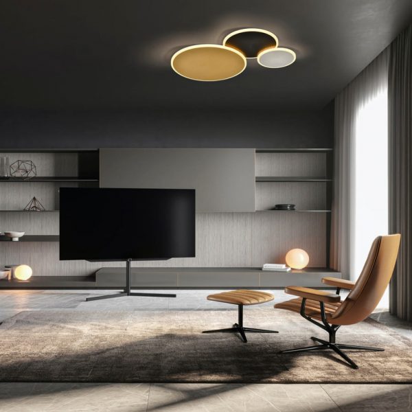 SCHULLER UMBRA 630 PLAFON ORO-NEGRO-BLANCO - Imagen 2