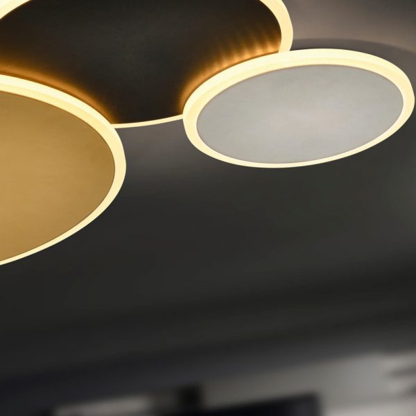 SCHULLER UMBRA 630 PLAFON ORO-NEGRO-BLANCO - Imagen 3