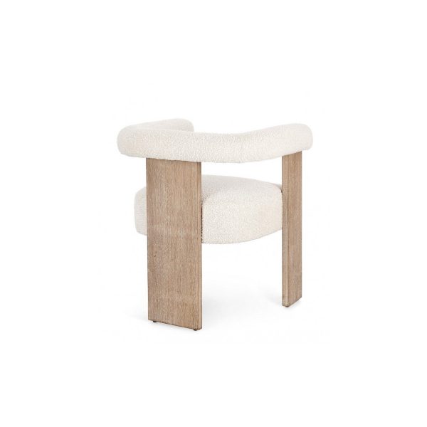 SILLA C-BR AGAPE NATURAL/NATURAL 70X60X71 - Imagen 2