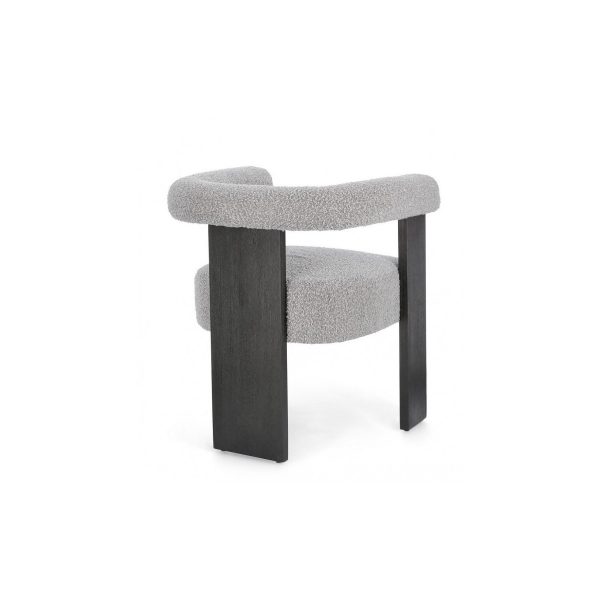 SILLA C-BR AGAPE NEGRO/GRIS 70X60X71 - Imagen 2