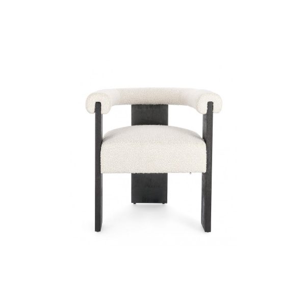 SILLA C-BR AGAPE NEGRO/NATURAL 70X60X71 - Imagen 3