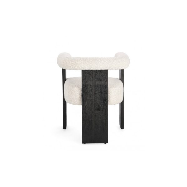 SILLA C-BR AGAPE NEGRO/NATURAL 70X60X71 - Imagen 4