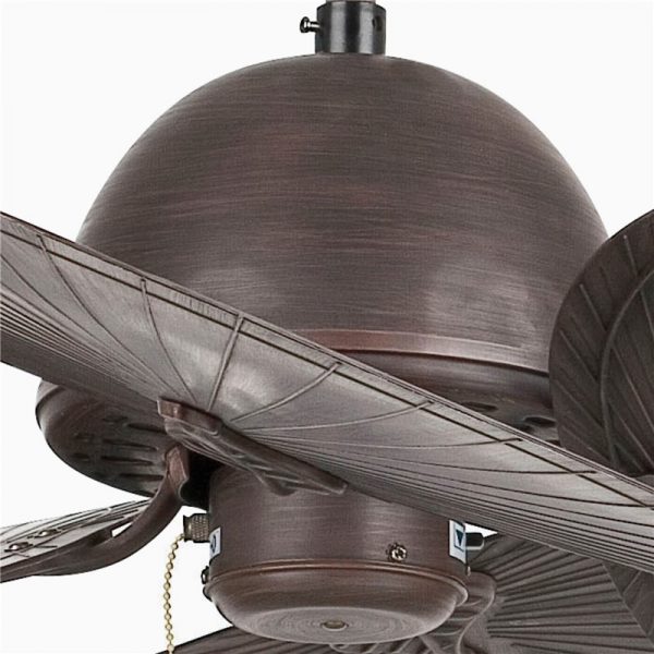 VENTILADOR CUBA Ø1320MM MARRON 4 PALAS 33352 - Imagen 2