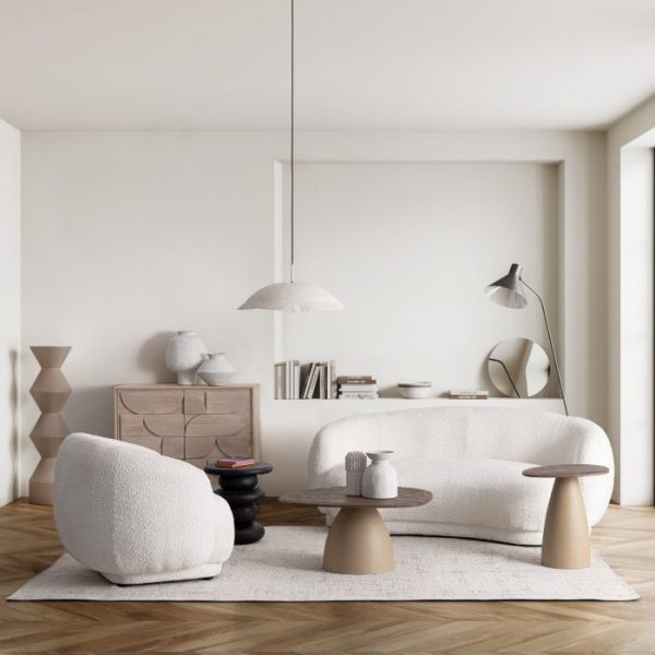 MESITA AUX STANLEY TOP RUSTIC BROWN 86 - Imagen 4