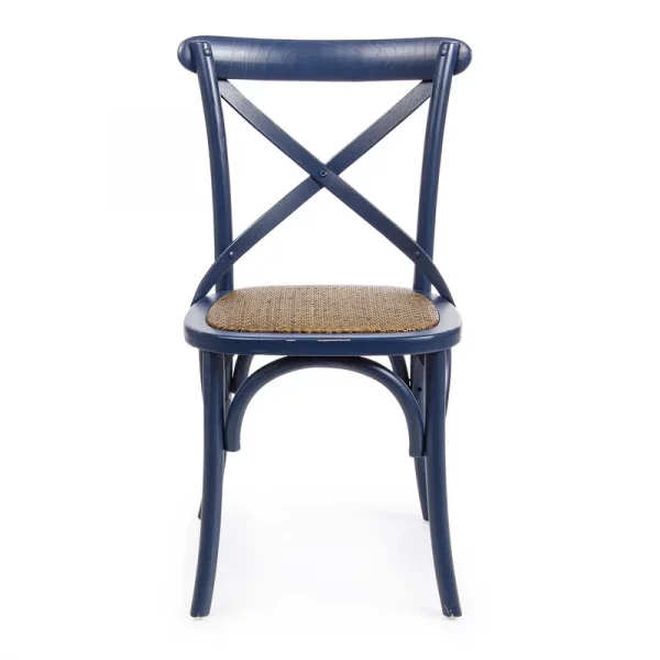 SILLA CROSS AZUL 50,5X52X87 - Imagen 2