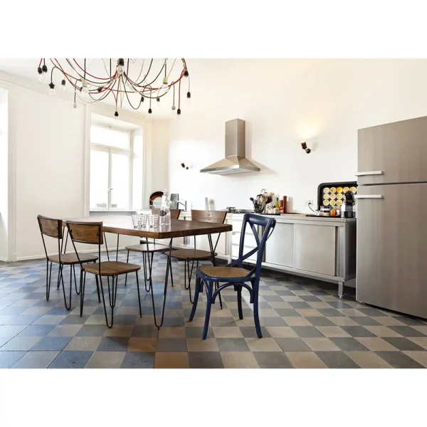 SILLA CROSS AZUL 50,5X52X87 - Imagen 6