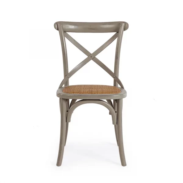 SILLA CROSS GRIS OSCURO 50,5X52X87 - Imagen 4