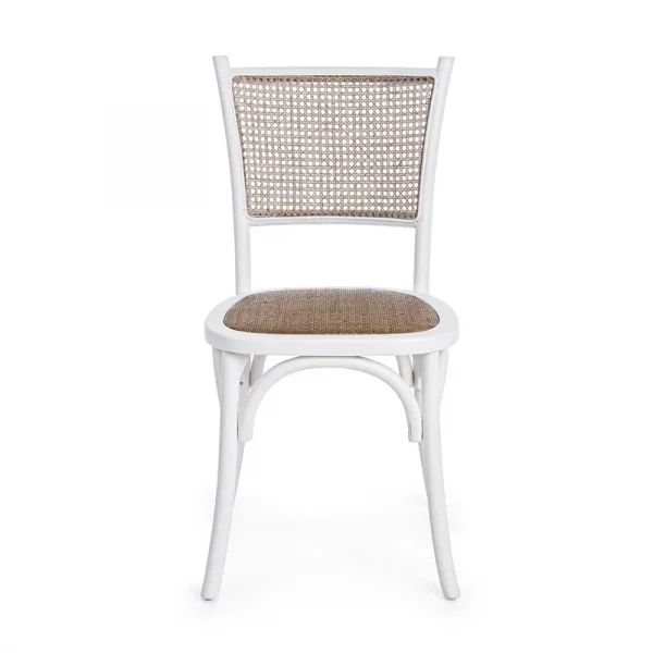 SILLA CARREL BLANCO 45X53X89 - Imagen 3