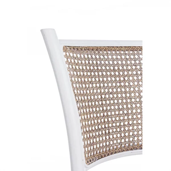 SILLA CARREL BLANCO 45X53X89 - Imagen 5