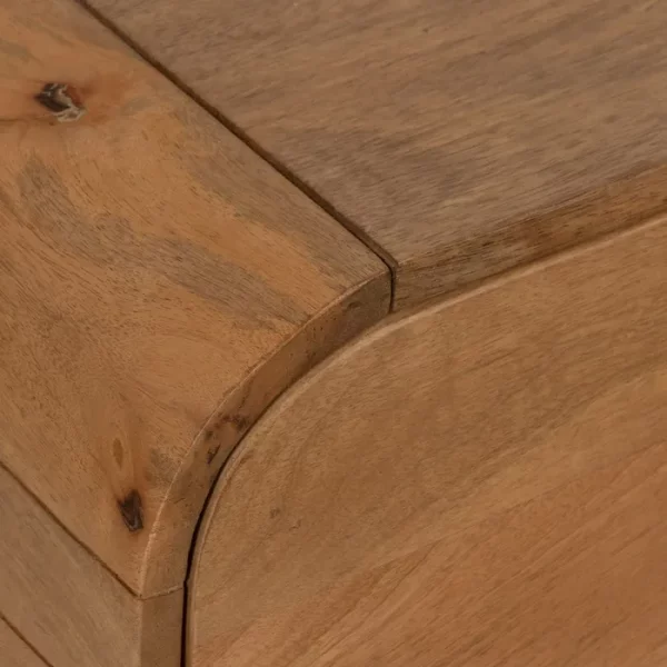 MESA CENTRO NATURAL MADERA DE MANGO 120 X 60 X 40 CM - Imagen 6