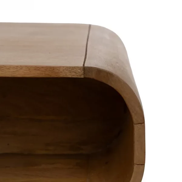 MESA CENTRO NATURAL MADERA DE MANGO 120 X 60 X 40 CM - Imagen 12