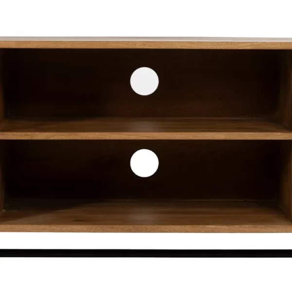 MUEBLE TV NATURAL MADERA DE MANGO SALÓN 160 X 40 X 55 CM - Imagen 6