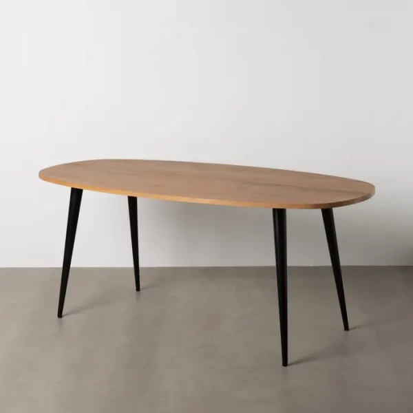 MESA COMEDOR NATURAL MADERA DE MANGO 180 X 90 X 76 CM - Imagen 2