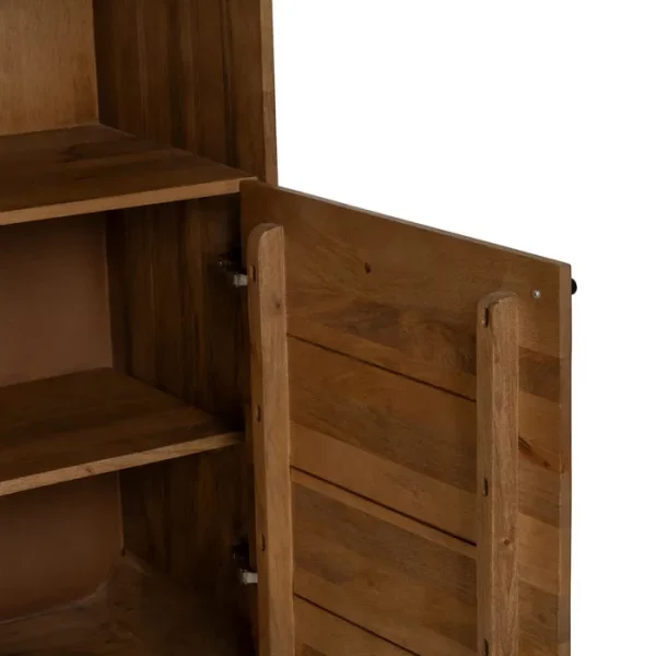 ARMARIO NATURAL MADERA DE MANGO SALÓN 110 X 40 X 140 CM - Imagen 7