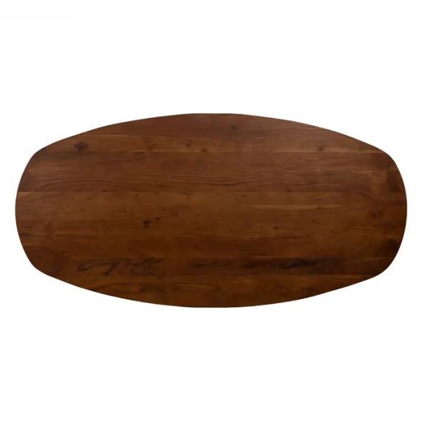 MESA COMEDOR MADERA DE MANGO SALÓN 200 X 100 X 76 CM - Imagen 7
