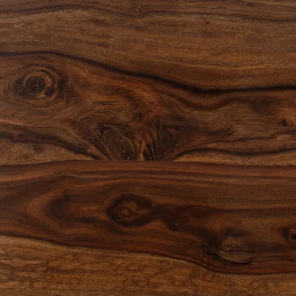 MESA COMEDOR MARRÓN-NEGRO MADERA SALÓN 180 X 90 X 76 CM - Imagen 5