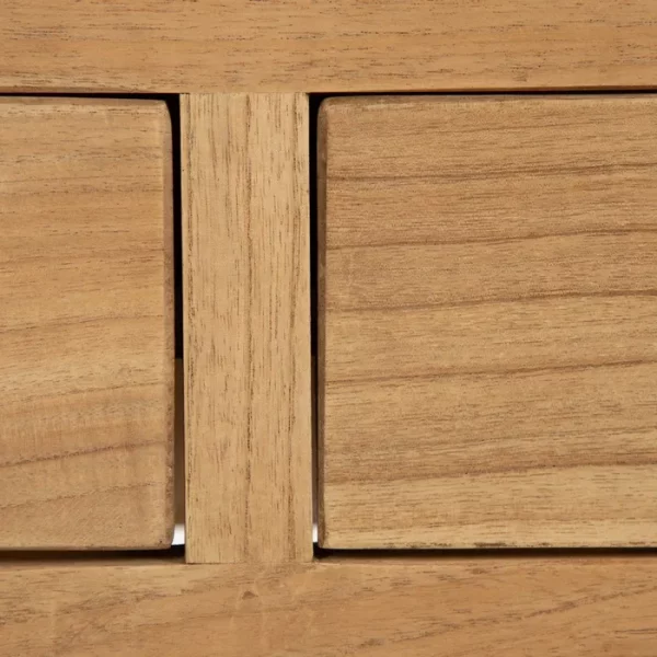 CONSOLA NATURAL MADERA MINDI ENTRADA 120 X 30 X 80 CM - Imagen 11