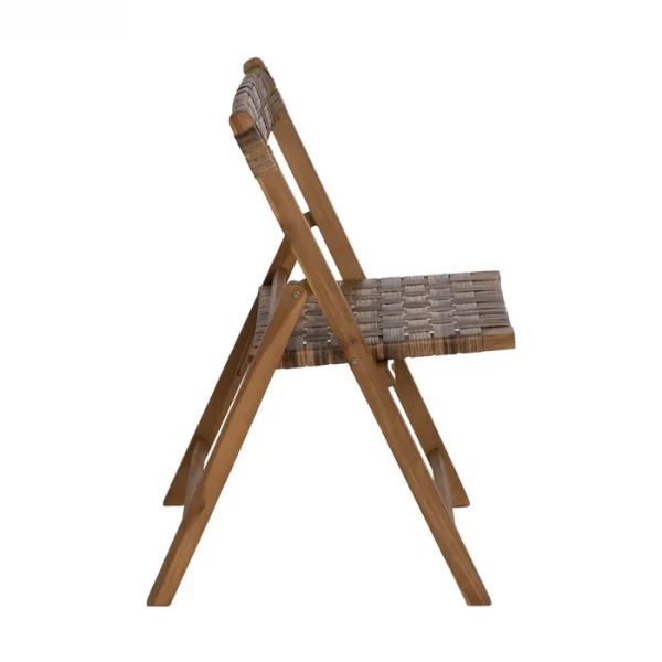 SILLA PLEGABLE NATURAL MADERA CONTRACT 51 X 60 X 80,50 CM - Imagen 4