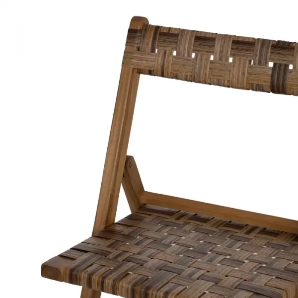 SILLA PLEGABLE NATURAL MADERA CONTRACT 51 X 60 X 80,50 CM - Imagen 8