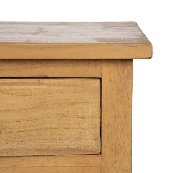 CONSOLA NATURAL MADERA MINDI ENTRADA 130 X 35 X 85 CM - Imagen 8