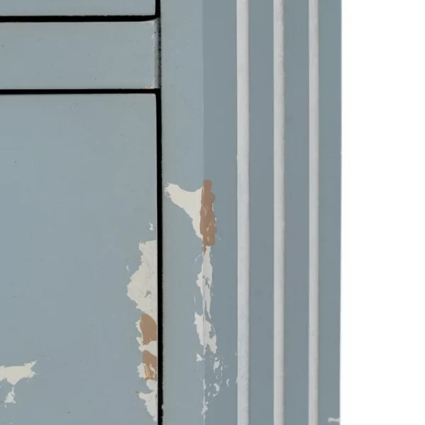 CÓMODA GRIS AZULADO MADERA 92 X 46 X 81 CM - Imagen 10