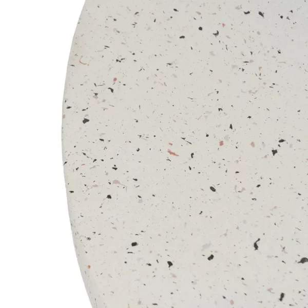 MESA CENTRO BLANCO FIBRA DE MAGNESIO 80 X 80 X 38 CM - Imagen 4