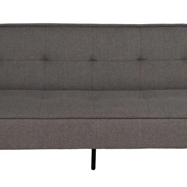 SOFÁ-CAMA GRIS METAL-MADERA SALÓN 181 X 88 X 85,50 CM - Imagen 9