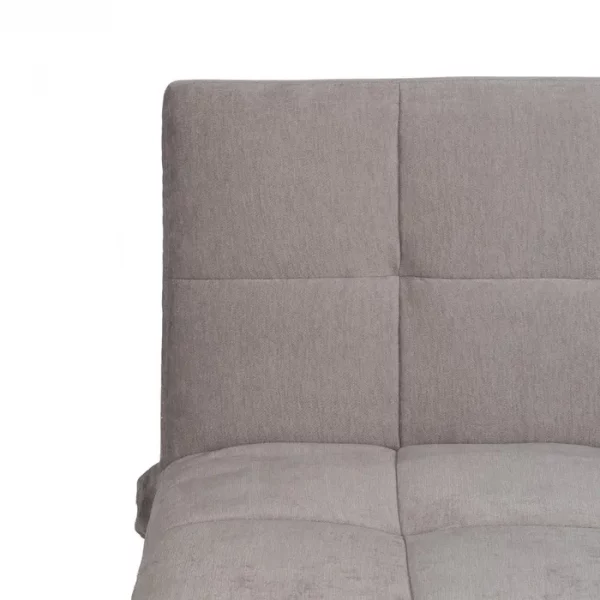 SOFÁ-CAMA GRIS METAL-MADERA SALÓN 178 X 94 X 86 CM - Imagen 8