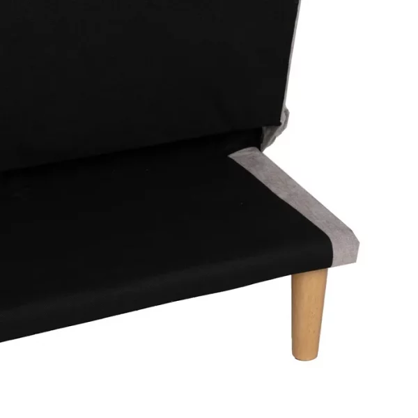 SOFÁ-CAMA GRIS METAL-MADERA SALÓN 178 X 94 X 86 CM - Imagen 14