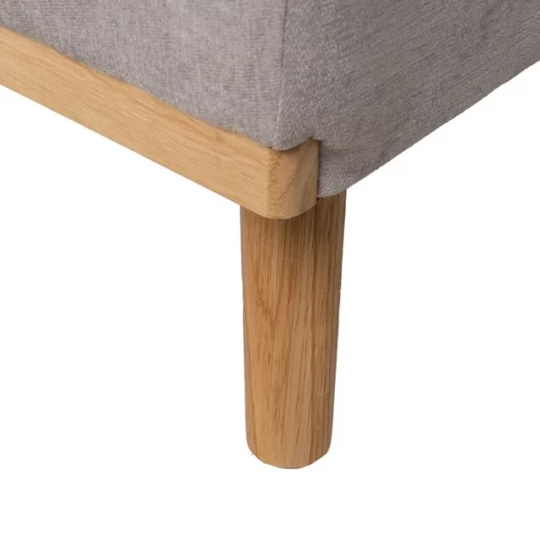 SOFÁ-CAMA GRIS METAL-MADERA SALÓN 178 X 94 X 86 CM - Imagen 15